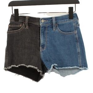 Hollister High Rise shorts 3” two tone color block